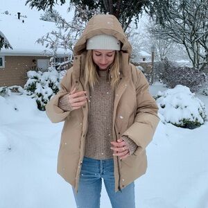 Jenni Kayne Tan Puffer Jacket
